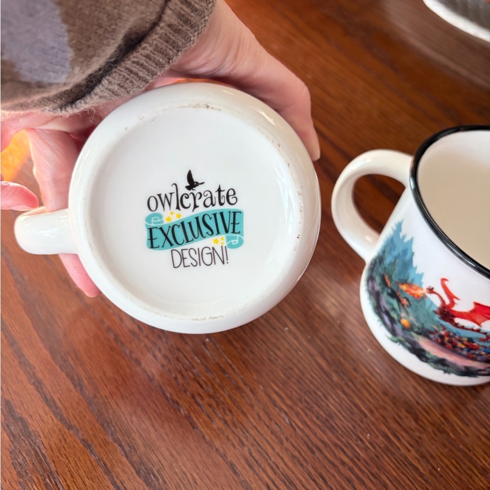 Owlcrate Harry Potter Ceramic Mug Set of 2 - Cara Kozik, Goblet of Fire - Picture 3 of 3